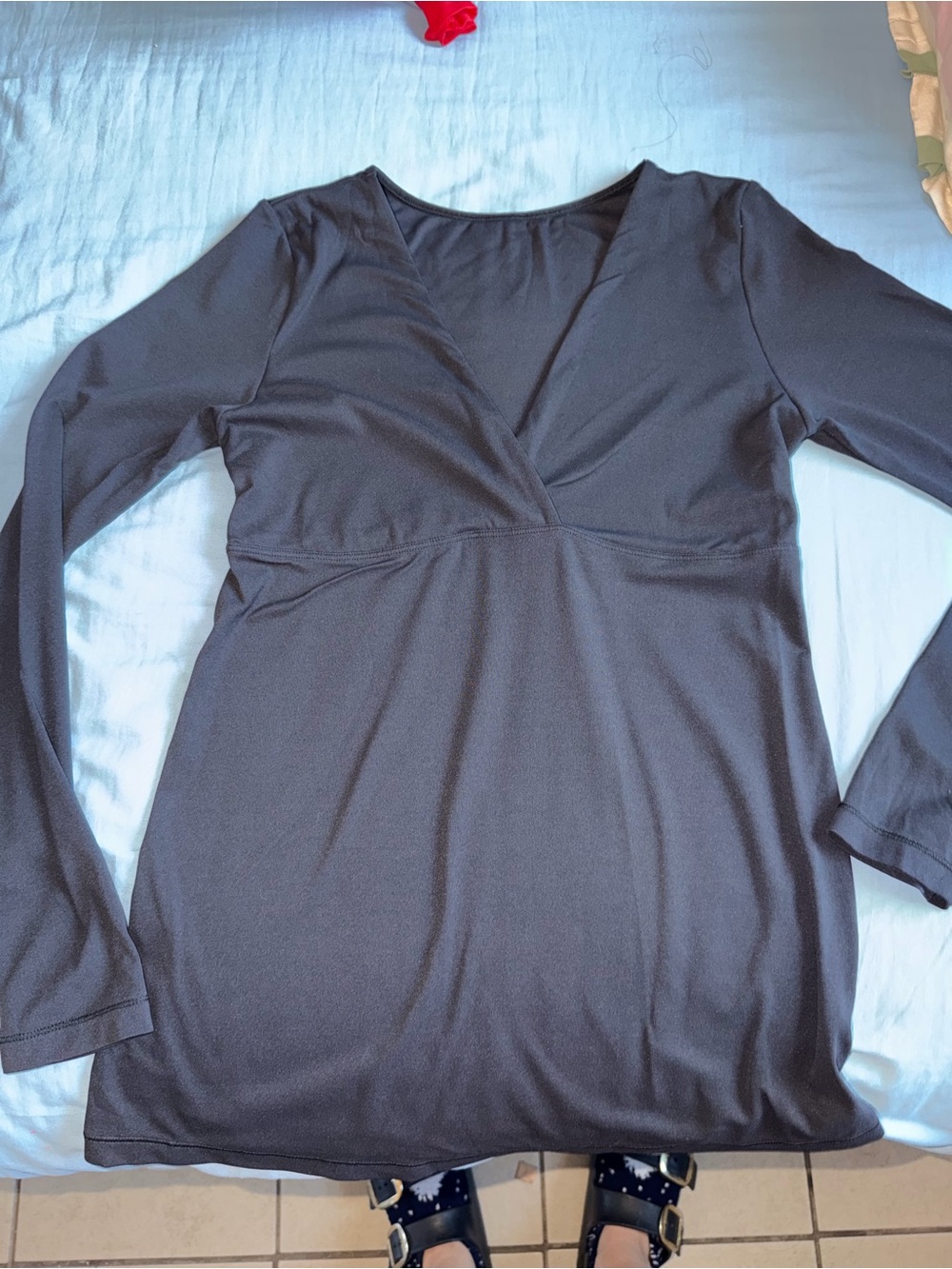 Momanda Nursing & Maternity Top - Black - Size S